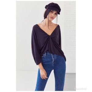 Urban Outfitters Silence & Noise Deep V Top